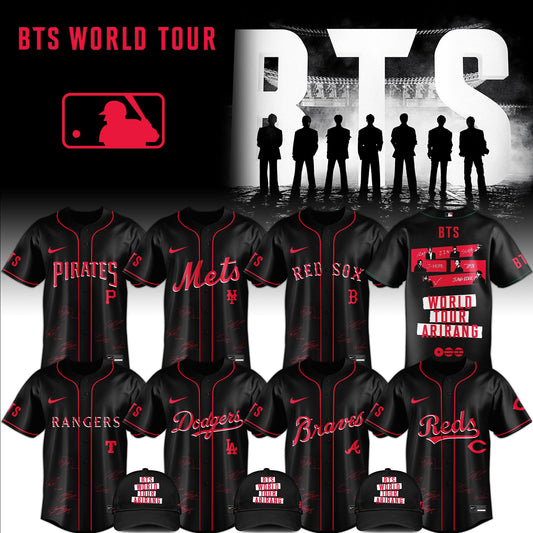 Baseball x BTS World Tour Arirang Jersey Limited Edition