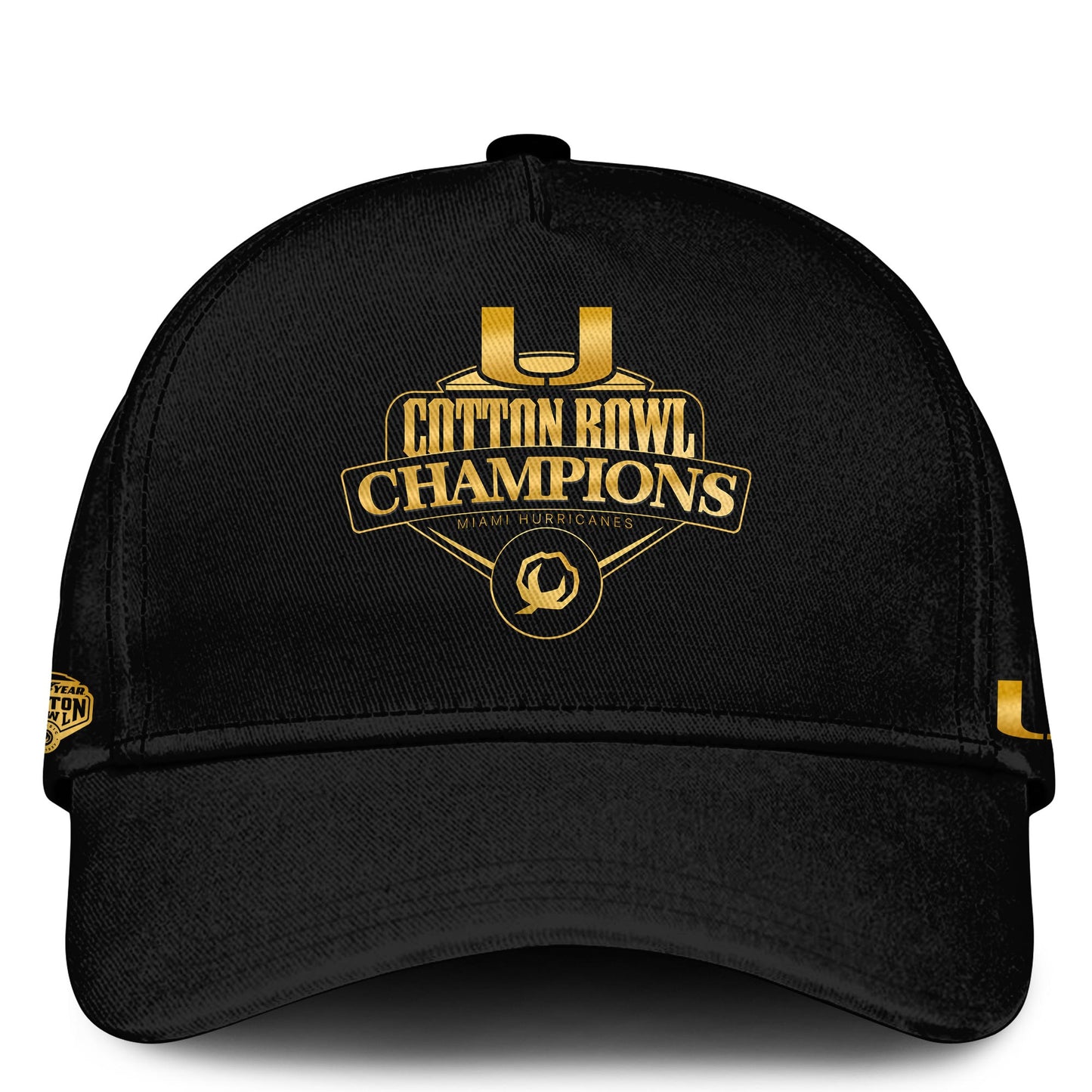 UM Hurricanes Football Cotton Bowl Champions Special Sweatshirt Limited Edition