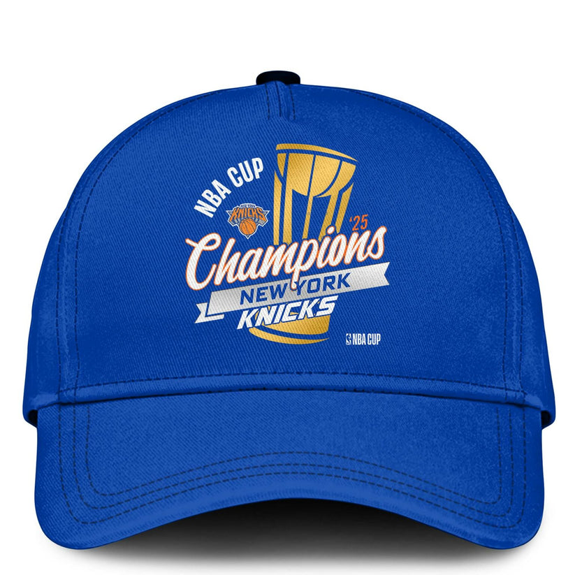 New York Knicks 2025 Cup Champions T-Shirt Limited Edition