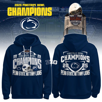 _ PSNL Football NCAA Bad Boy Mowers Pinstripe Bowl CHAMPIONS 2025 Hoodie V1