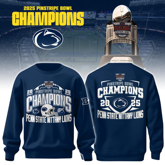 _ PSNL Football NCAA Bad Boy Mowers Pinstripe Bowl CHAMPIONS 2025 Sweatshirt V1