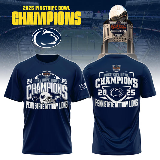 _ PSNL Football NCAA Bad Boy Mowers Pinstripe Bowl CHAMPIONS 2025 Tshirt V1