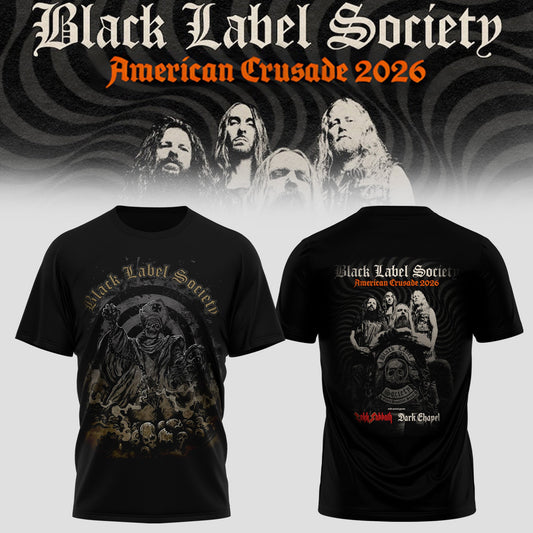 Black Label Society – “American Crusade” Tour Tee