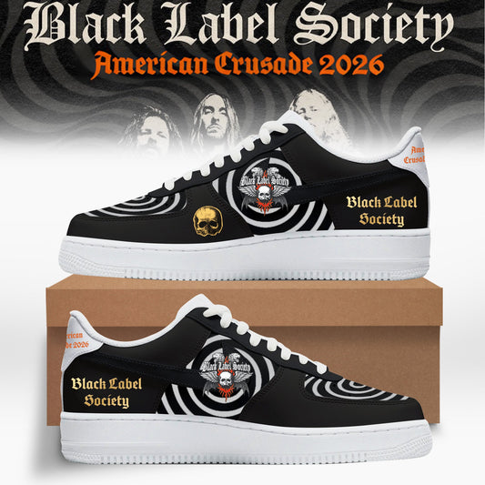 _ Black Label Society – “American Crusade” Tour Shoes