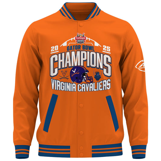 ,UVA 2025 TaxSlayer Gator Bowl Champions Bomber Limited Edition
