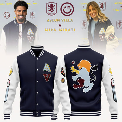 Aston Villa x Mira Mikati Limited Edition Bomber Jacket