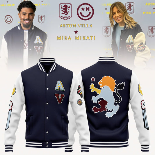 Aston Villa x Mira Mikati Limited Edition Bomber Jacket