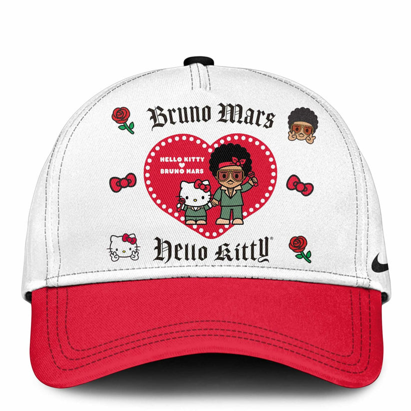 Bruno Mars x Hello Kitty "The Romantic Tour" T-shirt