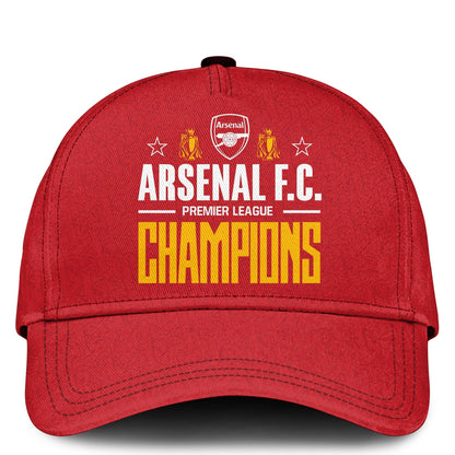 Arsenal F.C Premier League champions 25/26 3D Apparel Hoodie