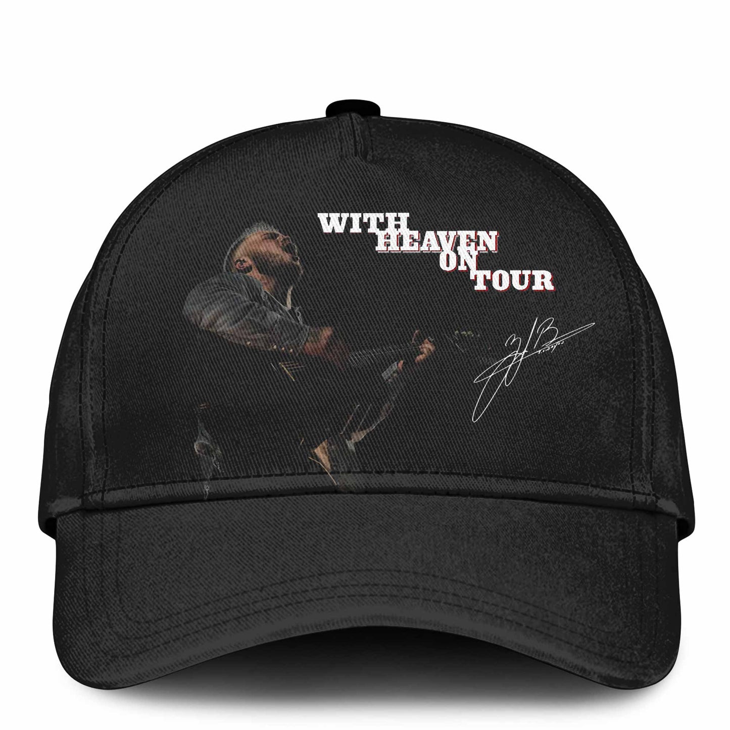 The With Heaven On Tour Zach Bryan Limited Edition Basebal Jersey