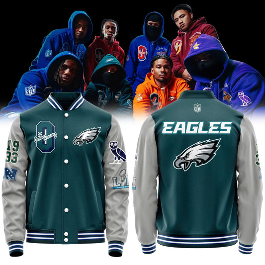 Eagles Super Bowl LII Championship Varsity Jacket