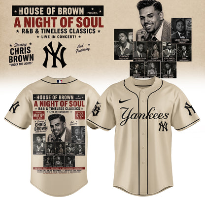 __Chris brown x Baseball – New JERSEY(All Team )