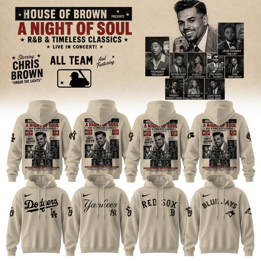 __Chris brown x Baseball Fullteam – New Hoodie