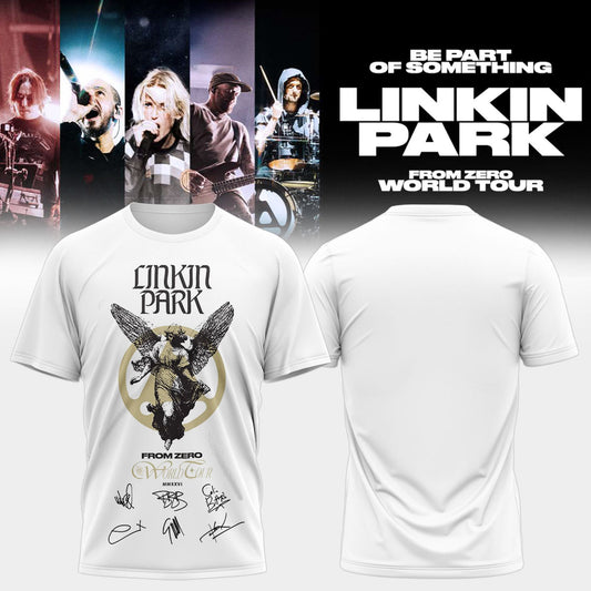 Linkin Park From Zero World Tour 2026 Signed TShirt