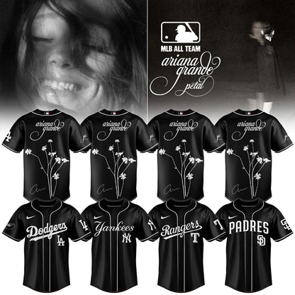 Baseball x Ariana Grande’s Petal Album Jersey