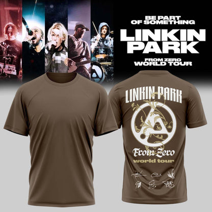 Linkin Park From Zero World Tour 2026 Signed TShirt