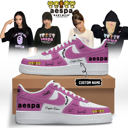 aespa x BAPE signed Shoes 23