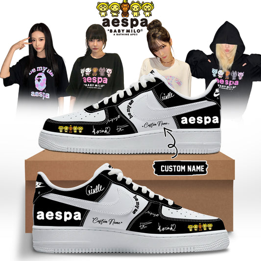 aespa x BAPE signed Shoes 22