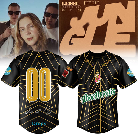 ,,,Jungle – Sunshine World Tour 2026/27 Limited Edition Signature – Jersey (Custom Number)