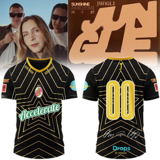 ,,,Jungle – Sunshine World Tour 2026/27 Limited Edition Signature – Jersey (Custom Number)