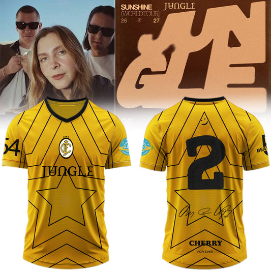 ,,,Jungle – Sunshine World Tour 2026/27 Limited Edition Signature – Jersey (Custom Number)