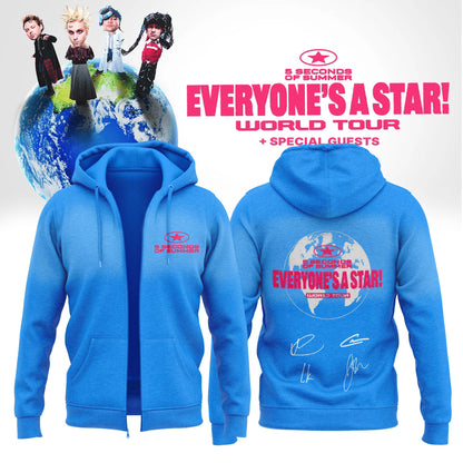5SOS EVERYONE’S A STAR! World Tour Ziphoodie