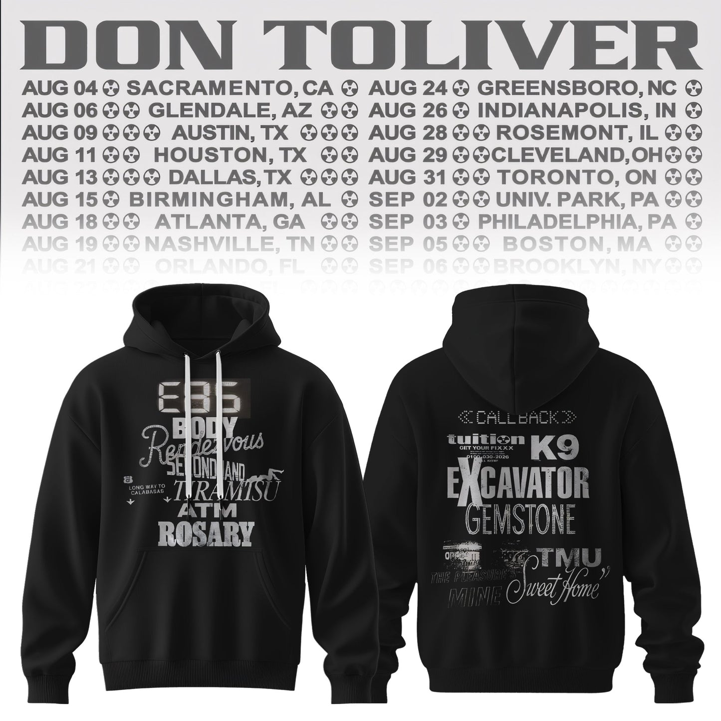 DON TOLIVER “NITROUS” OFFICIAL HOODIE COLLECTION IS HERE