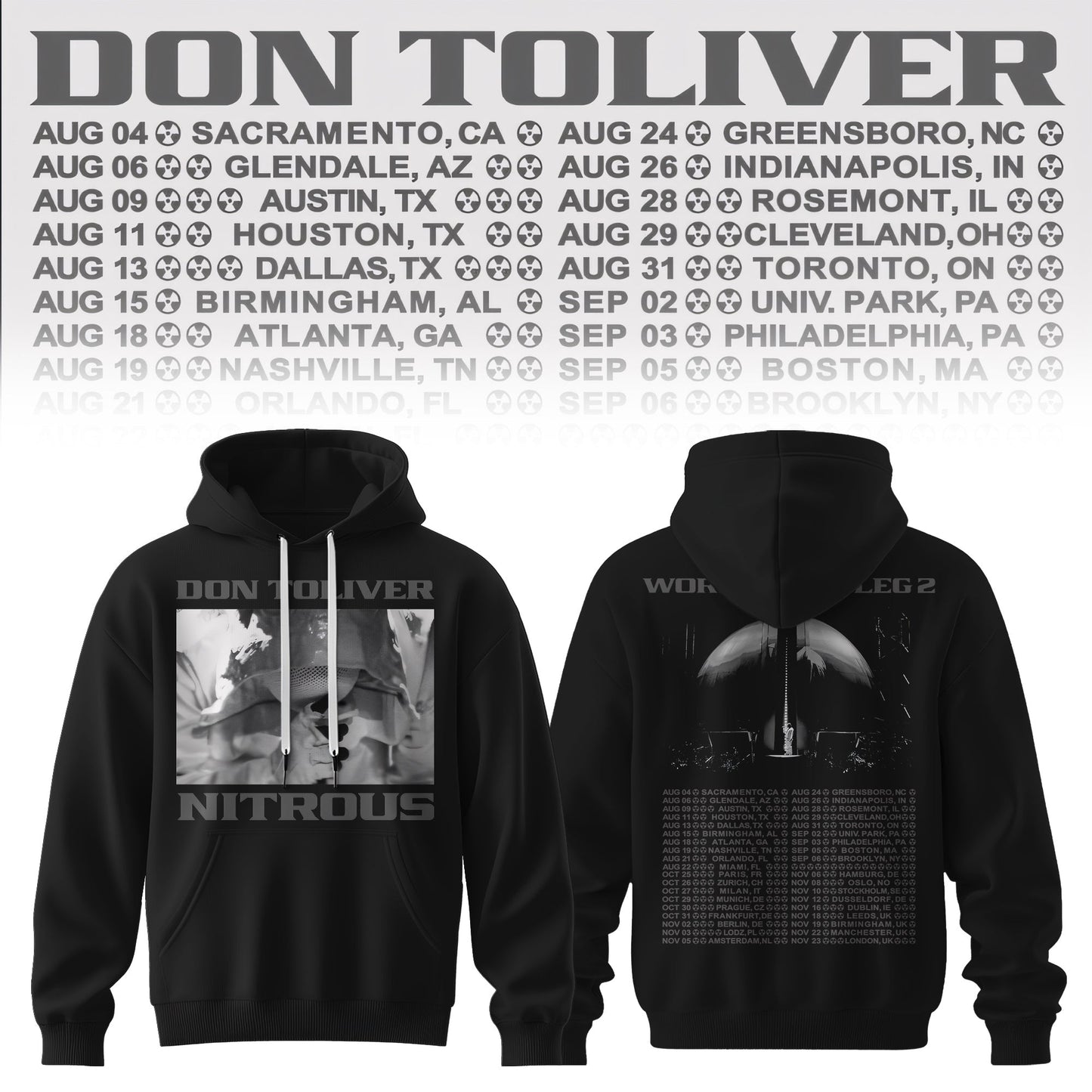 DON TOLIVER “NITROUS” OFFICIAL HOODIE COLLECTION IS HERE