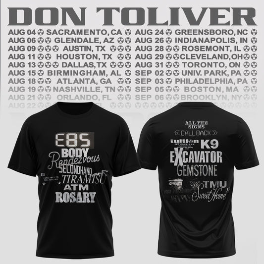 DON TOLIVER “NITROUS” OFFICIAL TSHIRT COLLECTION IS HERE