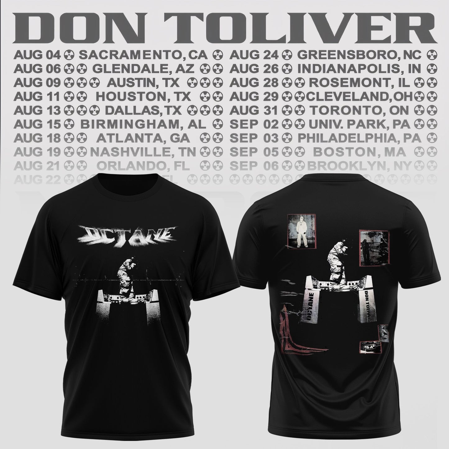 DON TOLIVER “NITROUS” OFFICIAL TSHIRT COLLECTION IS HERE