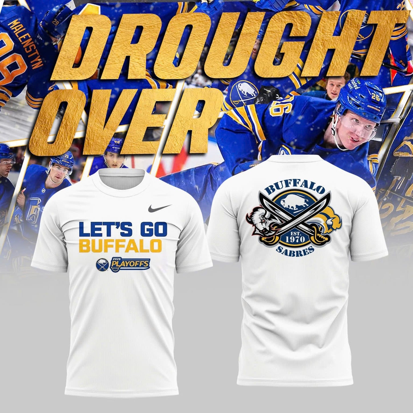 Sabres Playoff Pursuit Tee