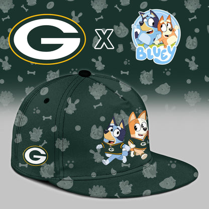 Green Bay Packers x Bluey Night Limited Jersey | IQ19