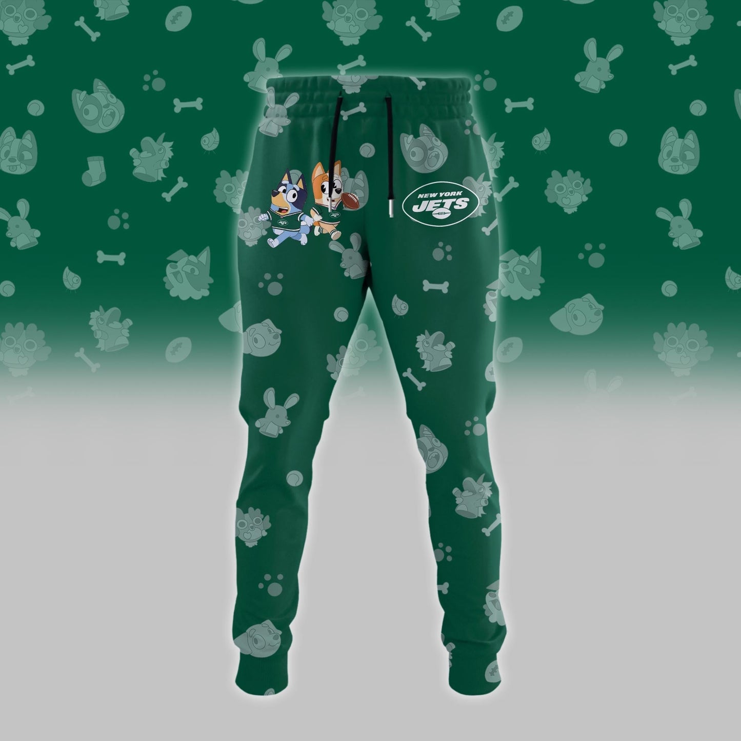 New York Jets x Bluey Night Limited Hoodie | IF39