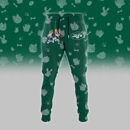 New York Jets x Bluey Night Limited Hoodie | IF39