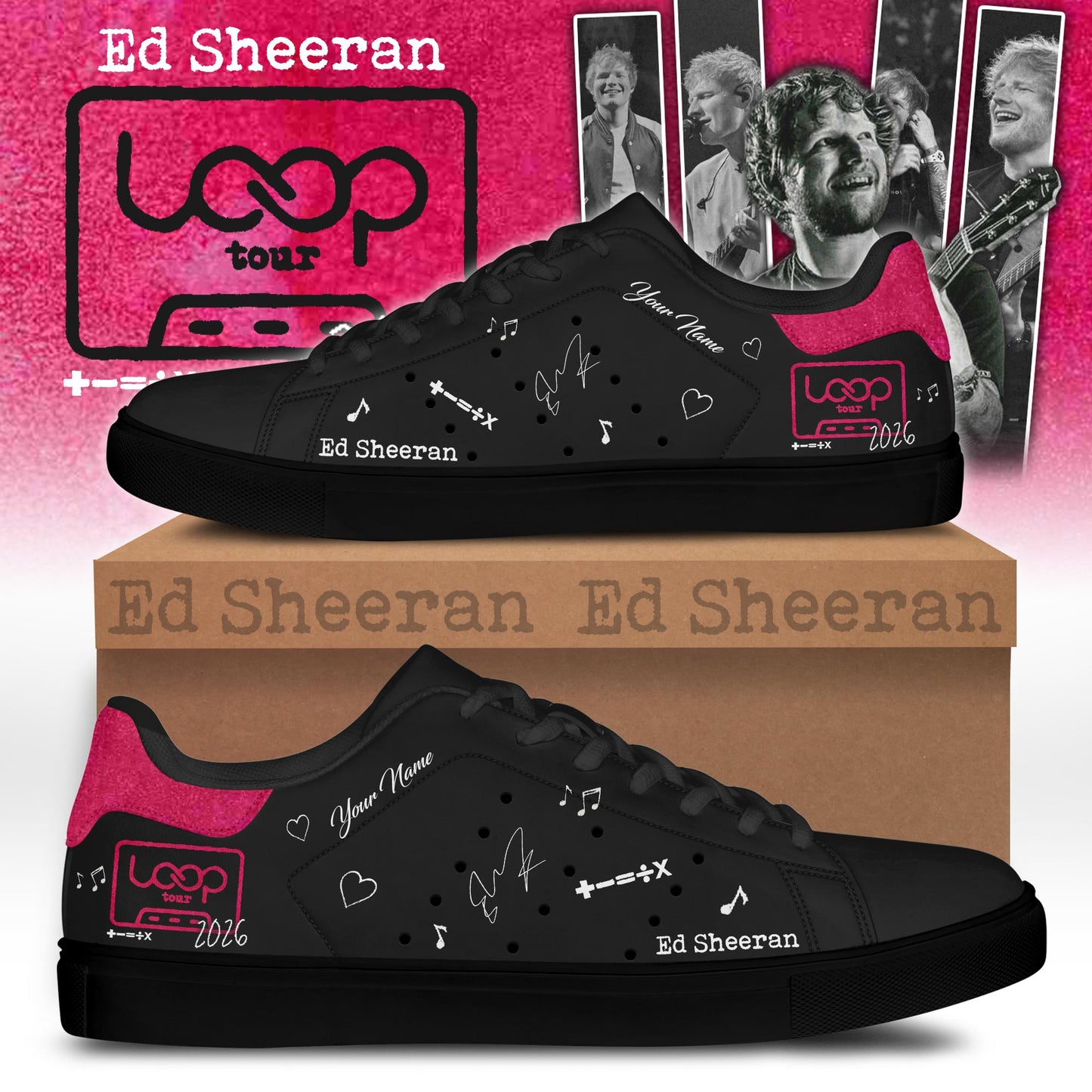 Ed Sheeran “LOOP Tour 2026” Limited Edition + Selling Out Fast