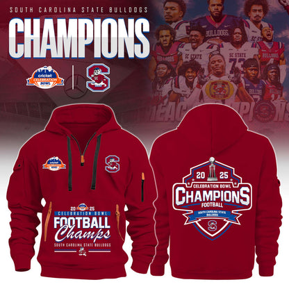 South Carolina State Champions Red KN09 Hoodie + Unisex Limited Style