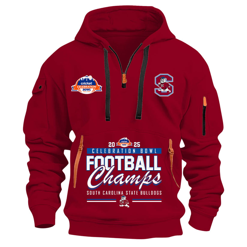 South Carolina State Champions Red KN09 Hoodie + Unisex Limited Style