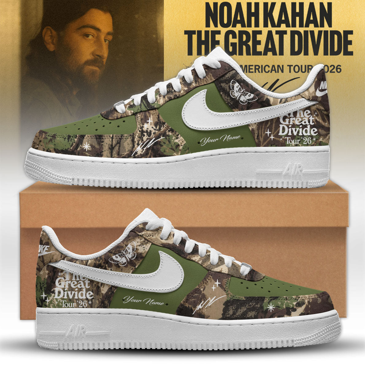 Noah Kahan The Great Divide Tour 2026 Shoes
