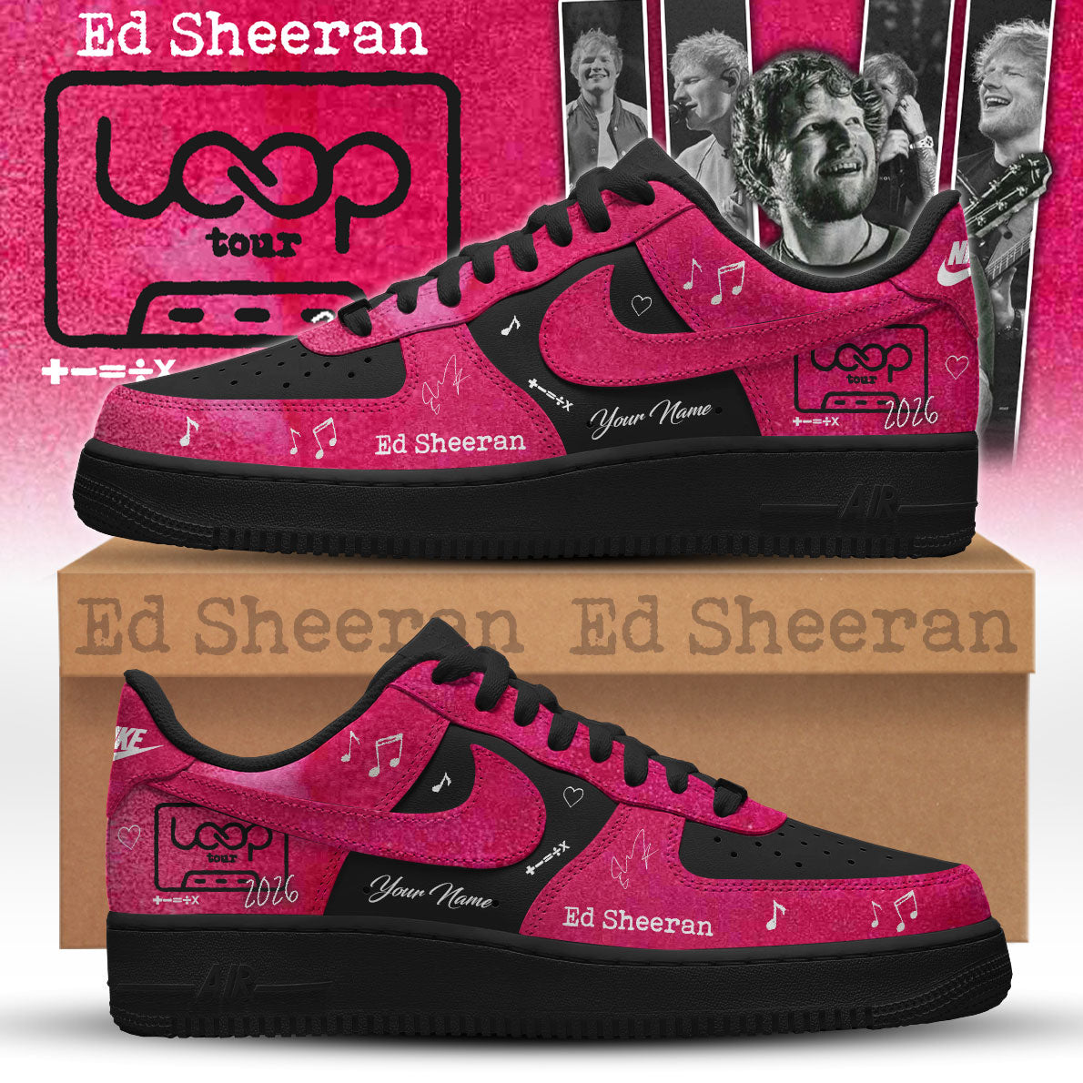 Ed Sheeran “LOOP Tour 2026” Limited Edition + Selling Out Fast