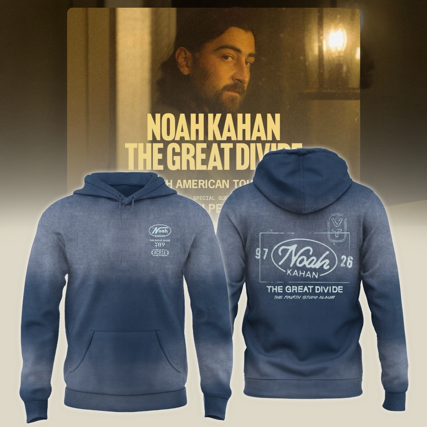 Noah Kahan Tour 2026 Hoodie Limited Edition