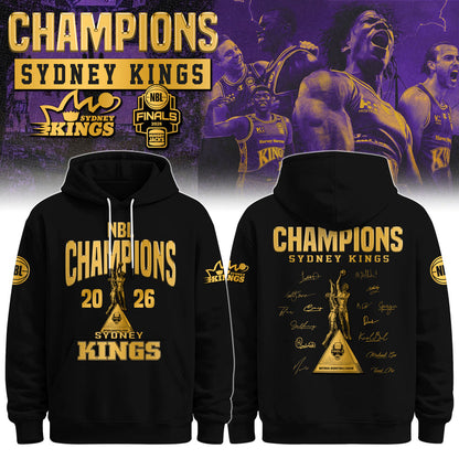 Sydney Kings Champions NBL 2026 Hoodie Limited Edition