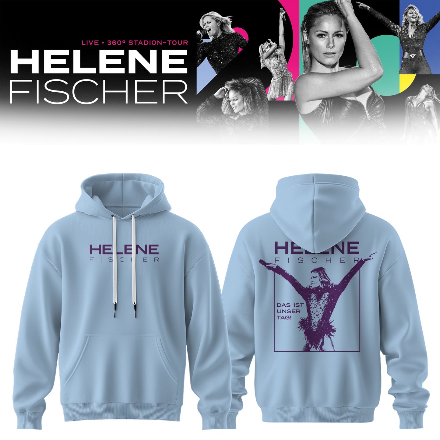 Helene Fischer – 360° Stadion Tour 2026 Limited Hoodie