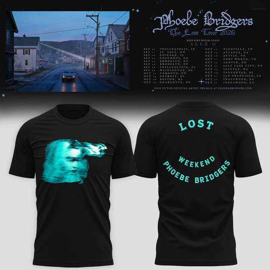 PHOEBE BRIDGERS – THE LOST TOUR 2026 COLLECTION TEE