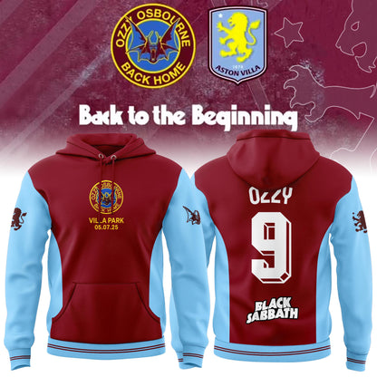 Limited Edition Aston Villa x Ozzy Osbourne Back Home Hoodie