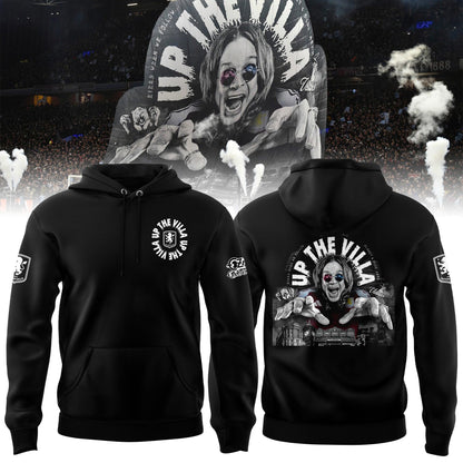 Aston Villa x Ozzy Osbourne Limited Edition Hoodie – Black