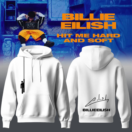 .Billie Eilish Hit Me Hard and Soft: The Tour Hoodie