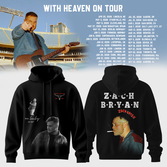 ZACH BRYAN 2026 TOUR MERCH HOODIE – LIMITED DROP 🔥