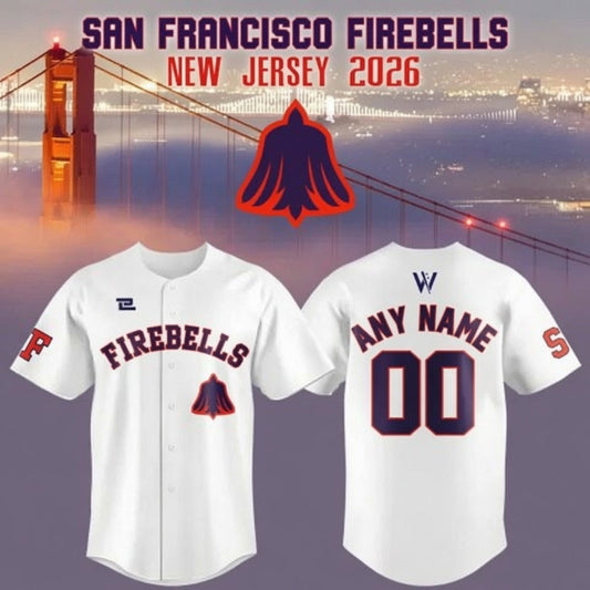 WPBL San Francisco Firebells Jersey Est.2026