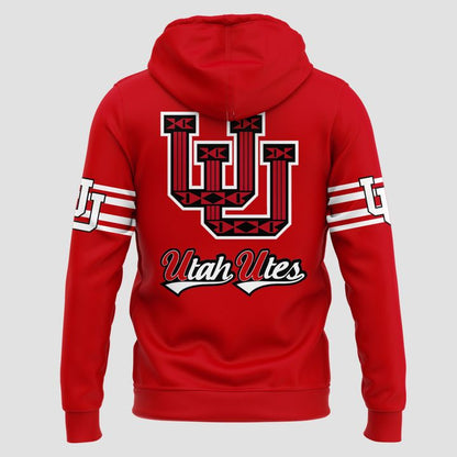 1.Special New Edition Utah Utes Football Hoodie 2025