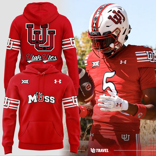 1.Special New Edition Utah Utes Football Hoodie 2025